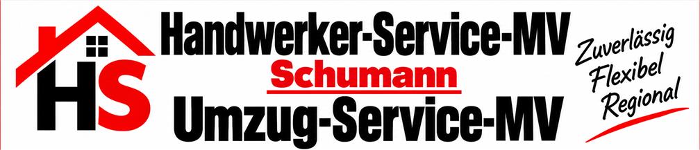 Handwerker-Service-MV Schumann · Umzug-Service-MV · Zuverlässig, flexibel, regional